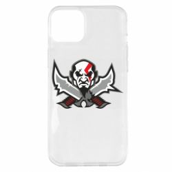 Чехол для iPhone 14 Plus God of war Kratos vector - PrintSalon