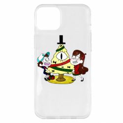 Чехол для iPhone 14 Plus Gravity falls: happy new year - PrintSalon