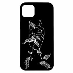 Чехол для iPhone 14 Plus Hand with leafs - PrintSalon