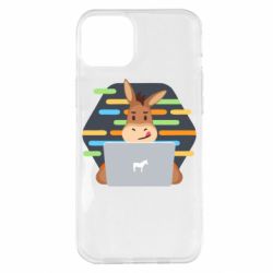 Чехол для iPhone 14 Plus Horse hacker - PrintSalon