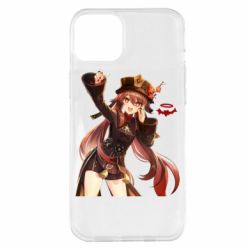 Чехол для iPhone 14 Plus Ху Тао Геншин - PrintSalon