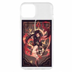 Чохол для iPhone 14 Plus Ху Тао з Хомою - PrintSalon