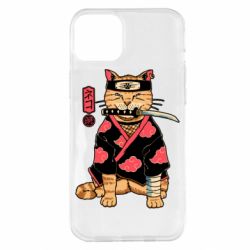Чехол для iPhone 14 Plus Japanese Akatsuki cat - PrintSalon