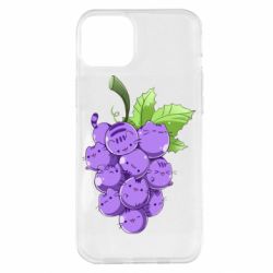 Чехол для iPhone 14 Plus Кот-виноград - PrintSalon