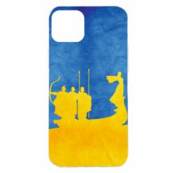 Чохол для iPhone 14 Plus Кий, Щек, Хорив і сестра їхня Либідь - PrintSalon