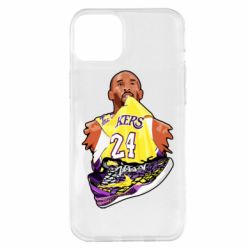 Чохол для iPhone 14 Plus Kobe Bryant and sneakers