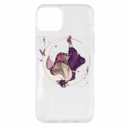 Чехол для iPhone 14 Plus Kochou Shinobu аnime Demon Slayer - PrintSalon