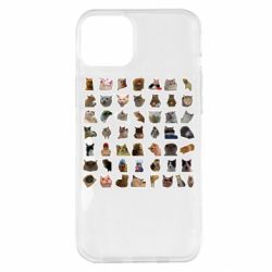 Чехол для iPhone 14 Plus Коты мем. - PrintSalon