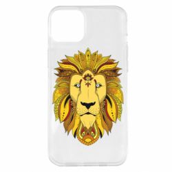 Чехол для iPhone 14 Plus Lion art - PrintSalon