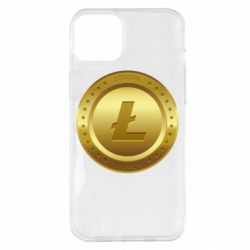 Чехол для iPhone 14 Plus Litecoin coin - PrintSalon