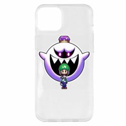 Чохол для iPhone 14 Plus Luigi and King Boo - PrintSalon