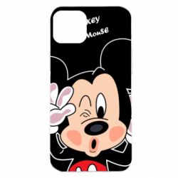 Чехол для iPhone 14 Plus Mickey Kiss - PrintSalon