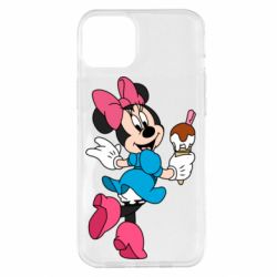 Чохол для iPhone 14 Plus Minnie Mouse and Ice Cream - PrintSalon