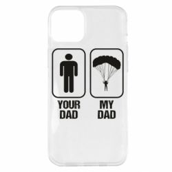 Чехол для iPhone 14 Plus my dad - PrintSalon