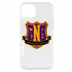 Чохол для iPhone 14 Plus Nevermore Academy Logo - PrintSalon