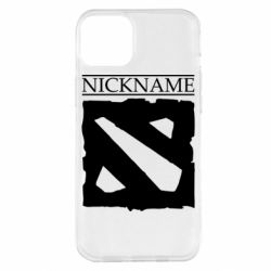 Чехол для iPhone 14 Plus Nickname Dota - PrintSalon