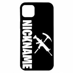 Чехол для iPhone 14 Plus Nickname fortnite weapons - PrintSalon