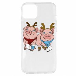 Чехол для iPhone 14 Plus Pigs - PrintSalon