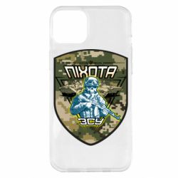 Чехол для iPhone 14 Plus Пихота ВСУ - PrintSalon