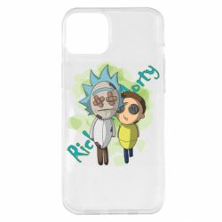 Чехол для iPhone 14 Plus Rick and Morty voodoo doll - PrintSalon