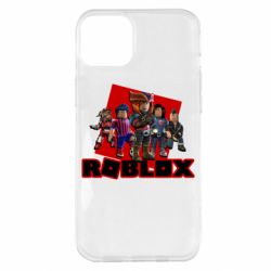 Чехол для iPhone 14 Plus Roblox Team Of Heroes - PrintSalon