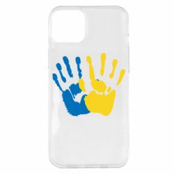 Чехол для iPhone 14 Plus Руки Украина - PrintSalon