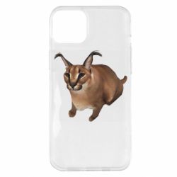 Чехол для iPhone 14 Plus Шлепа кот - PrintSalon