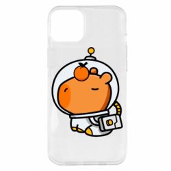 Чехол для iPhone 14 Plus Space Capybara - PrintSalon
