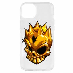 Чохол для iPhone 14 Plus Standoff - Gold Skull