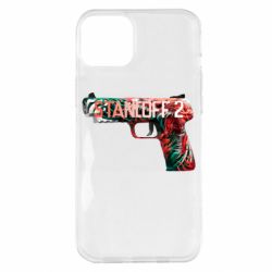 Чехол для iPhone 14 Plus Standoff pistol - PrintSalon