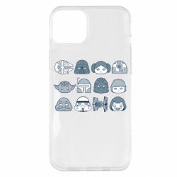 Чехол для iPhone 14 Plus Star wars icons - PrintSalon