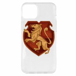 Чехол для iPhone 14 Plus Cтарая эмблема Гриффиндор - PrintSalon