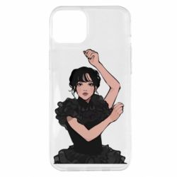 Чехол для iPhone 14 Plus Уэнсдей арт - PrintSalon