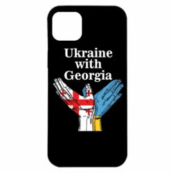 Чехол для iPhone 14 Plus Украина с Грузией - PrintSalon