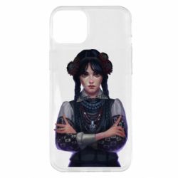 Чохол для iPhone 14 Plus Венздей Українка - PrintSalon