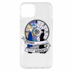 Чехол для iPhone 14 Plus Wednesday and friends - PrintSalon