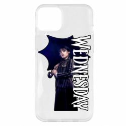 Чехол для iPhone 14 Plus Wendesday Addams - PrintSalon