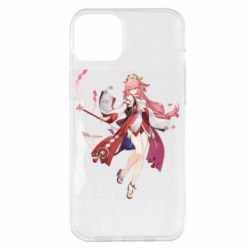 Чохол для iPhone 14 Plus Яэ Мико арт - PrintSalon