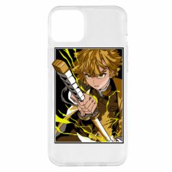 Чехол для iPhone 14 Plus Zenitsu - PrintSalon