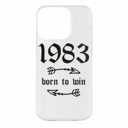 Чохол для iPhone 14 Pro 1983 Born to win - PrintSalon