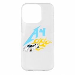 Чехол для iPhone 14 Pro A4 Lamba And Fire - PrintSalon