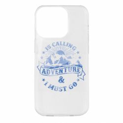 Чехол для iPhone 14 Pro Adventure is calling - PrintSalon