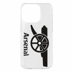 Чехол для iPhone 14 Pro Arsenal simple logo - PrintSalon