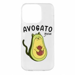 Чехол для iPhone 14 Pro Avogato Cat - PrintSalon