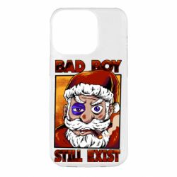 Чехол для iPhone 14 Pro Bad Santa - PrintSalon