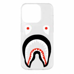 Чехол для iPhone 14 Pro Bape shark logo - PrintSalon