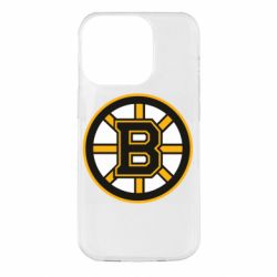 Чехол для iPhone 14 Pro Boston Bruins logo - PrintSalon