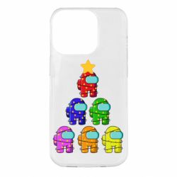 Чохол для iPhone 14 Pro Christmas Tree Among Us - PrintSalon