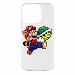 Чехол для iPhone 14 Pro Cute Mario with turtle - PrintSalon