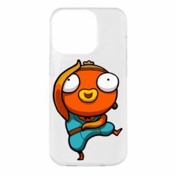 Чехол для iPhone 14 Pro Dancing Fishstick - PrintSalon